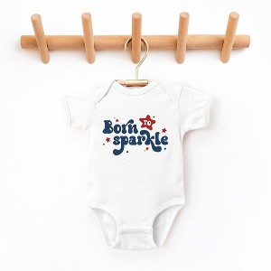 The Juniper Shop Born To Sparkle Baby Bodysuit - 1 of 3