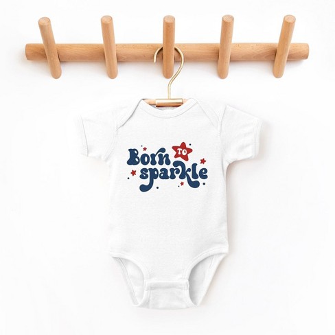 The Juniper Shop Born To Sparkle Baby Bodysuit - image 1 of 3