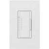 Lutron MA-T51MN-WH Timer Switch for Halogen and Incandescent Bulbs. Multi-Location, White - 2 of 3
