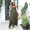 Anna-Kaci Women's Flutter Cap Sleeve Shirred Smocked Bodice Maxi Dress with Front Slits - 2 of 4