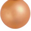 Northlight Small Matte Finish Glass Christmas Ball Ornaments - 2" (50mm) - Mandarin Orange - 28ct - 2 of 4