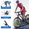 NAYSAYE 26 Inch Mountain Bike Steel Frame 24 Speed Suspension Fork Adult Bike for Outdoor Adventure, Blue, 65.75"*24.41"*37" - 2 of 4
