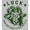 Women's Marvel Avengers St. Patrick's Day Luck has Nothing to Do With It T-Shirt - 2 of 4