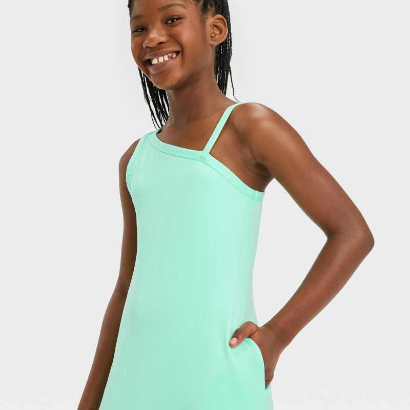 Girls' Asymmetrical Active Dress - All In Motion™, 4 of 5