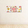 Big Dot of Happiness Sweet as a Peach - Fruit Kitchen Wall Art and Kids Room Decor - 7.5 x 10 inches - Set of 3 Prints - 3 of 4