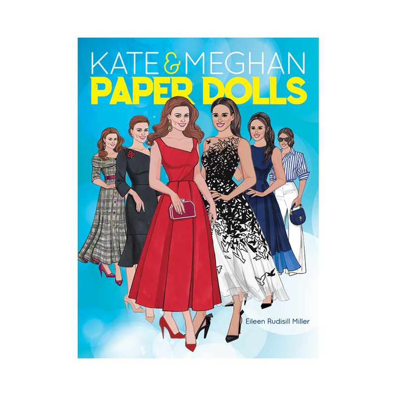 Kate and Meghan Paper Dolls - (Dover Paper Dolls) by  Eileen Rudisill Miller (Paperback), 1 of 2