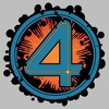 Girls The Fantastic Four: First Steps Halftone Number Logo T Shirt - 2 of 4
