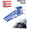 5 Ton Hydraulic Car Ramps, Adjustable 9.3-14 Inch Vehicle Lift Ramps for Cars/SUVs/Trucks - 3 of 4