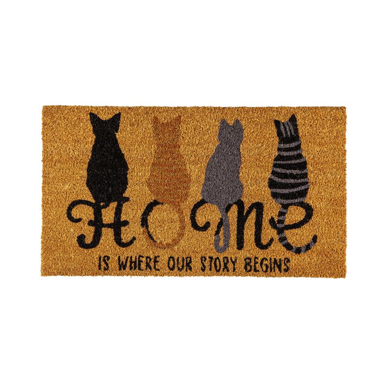 Where Our Story Begins Coir Mat, 1 of 4
