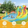 Karl Home Inflatable Water Slide Bouncy Castle With Air Blower - 2 of 4