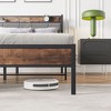 CAVINAS Twin Size Bed Frame, Metal Bed Frame with Storage Headboard & Charging Station, Noise Free - 3 of 4