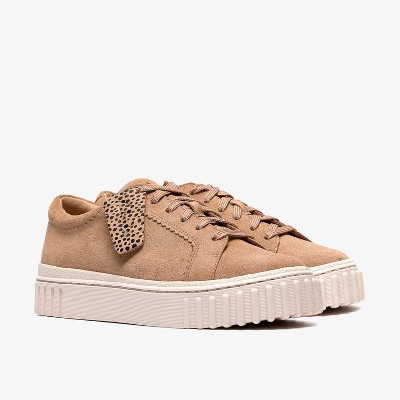 Обувь Clarks Womens Mayhill Walk Beige Suede Shoes 7.5 Wide — фото 4