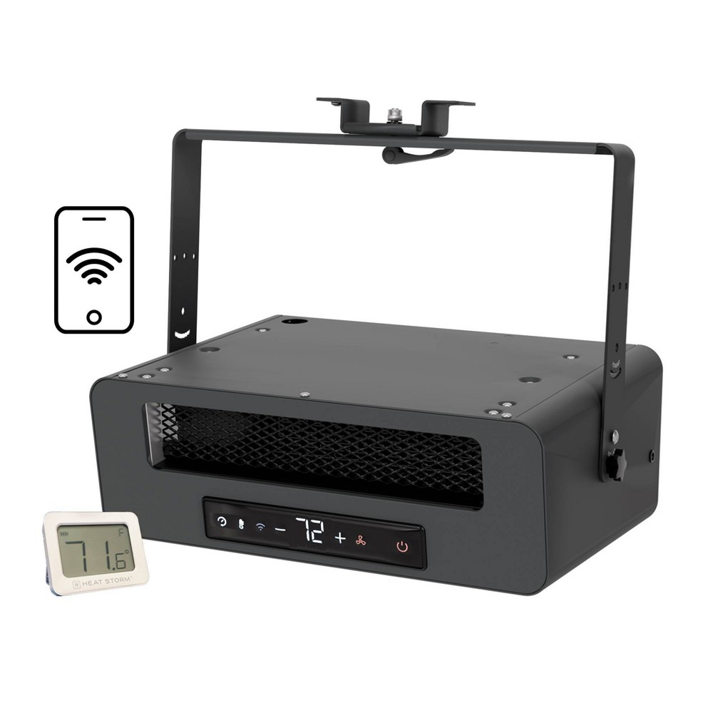 Heat Storm A-6000-GC Ceiling Mounted Hardwired 240V Garage Heater Gray