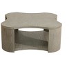 DOMETOUR Modern Coffee Table with Walnut MDF Top and Natural Oak Legs For Living Room - 4 of 4