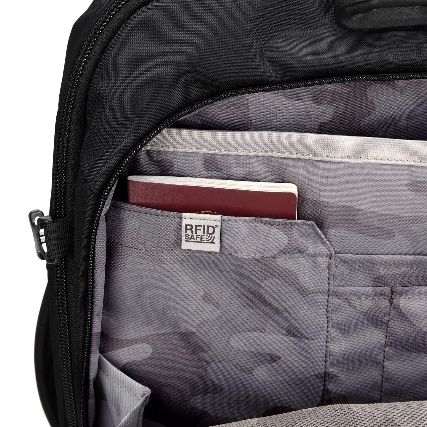 Рюкзак Pacsafe EXP45 Carry-on Travel Pack, Black, цвет: Чёрный — фото 7