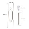 Unique Bargains Stainless Steel Invisible Design Wall Decorative Plate Hanger - 2 of 4