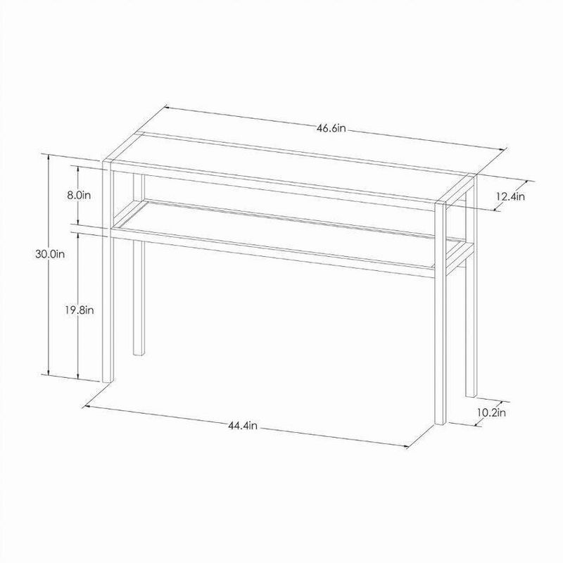 Warwick Narrow Console Table - Threshold™, 6 of 13