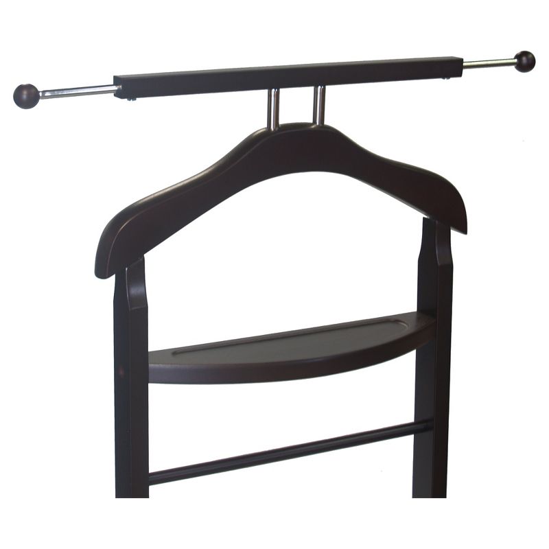 Knight Valet with Extended Bar and Key Rack - Proman Products, 4 of 7