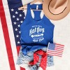 Simply Sage Market Makes Me Want A Hot Dog Real Bad Solid Racerback Tank - 3 of 4