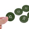 Unique Bargains Resin Snap Fastener Round Flat 4-Hole Sewing Buttons 10 Pcs - 4 of 4