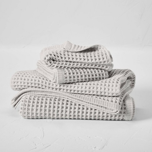 decorative gray bathroom towels