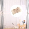 Unique Bargains Bears Curtain Ties for Drapes Khaki Beige 2pcs - 4 of 4
