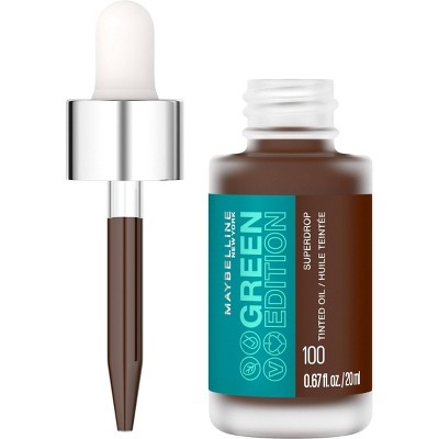 Foundation Coverage - Superdrop Tinted Oz Green 0.67 Fl Oil Target Maybelline Edition 100 : Makeup, - Adjustable