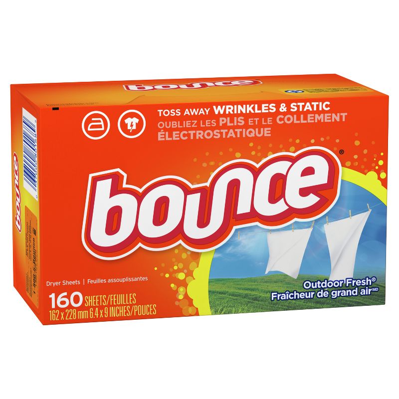 Bounce Outdoor Fresh Fabric Softener Dryer Sheets, 5 of 21