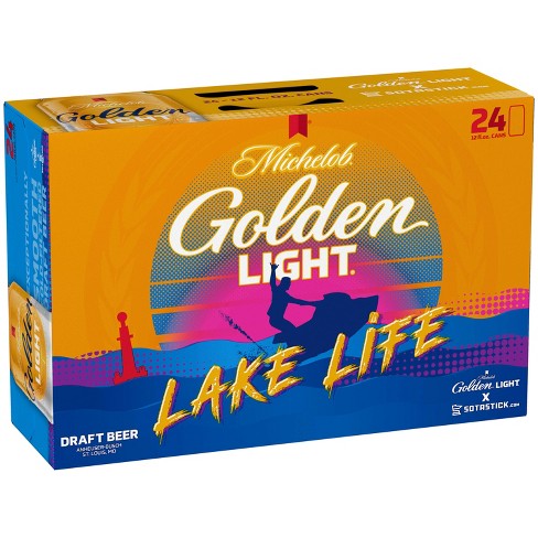 Michelob Golden Light Draft Beer 24pk