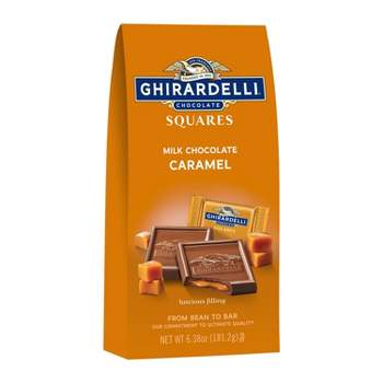 Ghirardelli Dark Chocolate Mint Candy Squares - 6.38oz : Target