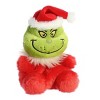Aurora Mini Palm Pals Santa Grinch Dr. Seuss Whimsical Stuffed Animal Red 5" - 2 of 4