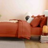 BAGOKIE 7-Piece Striped Bed in a Bag Comforter Set for All Season - 3 of 4