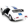 1972 Pontiac Firebird Trans Am White 1/24 Diecast Model Car by Welly - 3 of 4