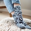 Hello Mello Women's Cat Nap Cozy Lounge Crew Socks - 3 of 3