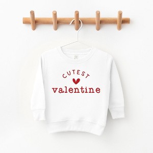 The Juniper Shop Cutest Valentine Toddler Graphic Sweatshirt - 1 of 2