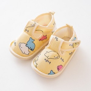 MyKids-USA Baby Cartoon Soft Antiskid Hook And Loop Baby/Toddler Shoes Low - 1 of 4