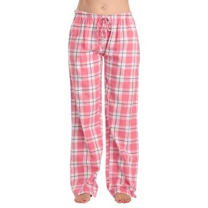Just Love Womens 100% Cotton Flannel Pajamas - Plaid Pajama Pants - 1 of 3