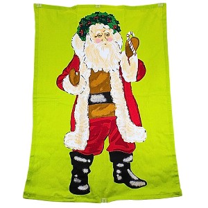 Tag 26.0 Inch Santa Dishtowel Kitchen Drying Dishes Kitchen Towel - 1 of 3