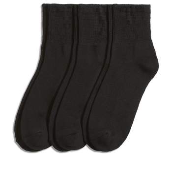 Jockey Men's Non-Binding Quarter Socks - 3 Pack