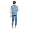 Lands' End Men's Knit Jersey Pajama Sleep Set - 2 of 4