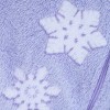 Elegant Emily Women's Snowflake Zipper Long Sleeve Duster - 3 of 4