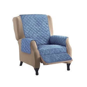 Collections Etc Reversible Quilted Furniture Protector Cover - 1 of 4