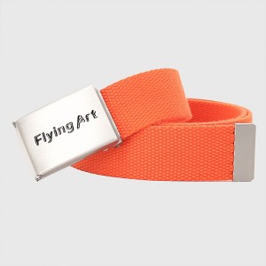 Anna-Kaci Women's Canvas Waist Belt with Metal Buckle - 1 of 4