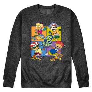 Men's - Rocket Power - Skate Life Graphic Fleece Sweatshirt - 1 of 4