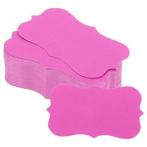 Unique Bargains Blank Paper DIY Gift Scrapbooking Craft Business Cards 100 Pcs - 1 of 4