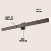 JONATHAN Y Vara Modern Minimalist Indoor/Outdoor Metal 350-Degree Rotate Dimmable Integrated Linear LED Wall Sconce - 3 of 4