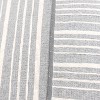 20"x20" Oversize Striped Poly Filled Square Throw Pillow - Rizzy Home - 3 of 4