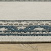 Oriental Weavers Torrey 8020W Light Grey/ Blue Indoor/Outdoor Area Rug - 1'10" x 3'9" - 3 of 4