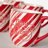 4.5"H Sullivans Christmas Merry Christmas Mug Set of 4  Red-White - 2 of 4