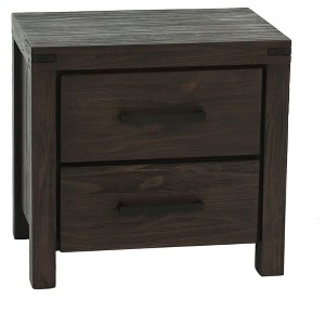 NicBex 2 Drawers Dresser for Bedroom,Chest of Drawers with Black Metal Handle Design,Modern Freestanding Dresser,Storage Dressers for Bedroom - 1 of 4